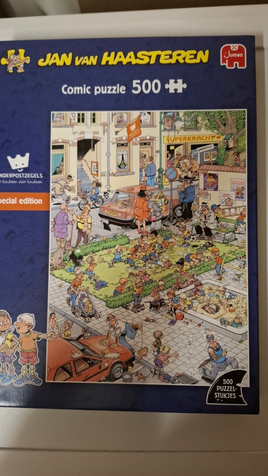 Jan van Haasteren, Ophalen, 500 t/m 1500 stukjes, Zo goed als nieuw