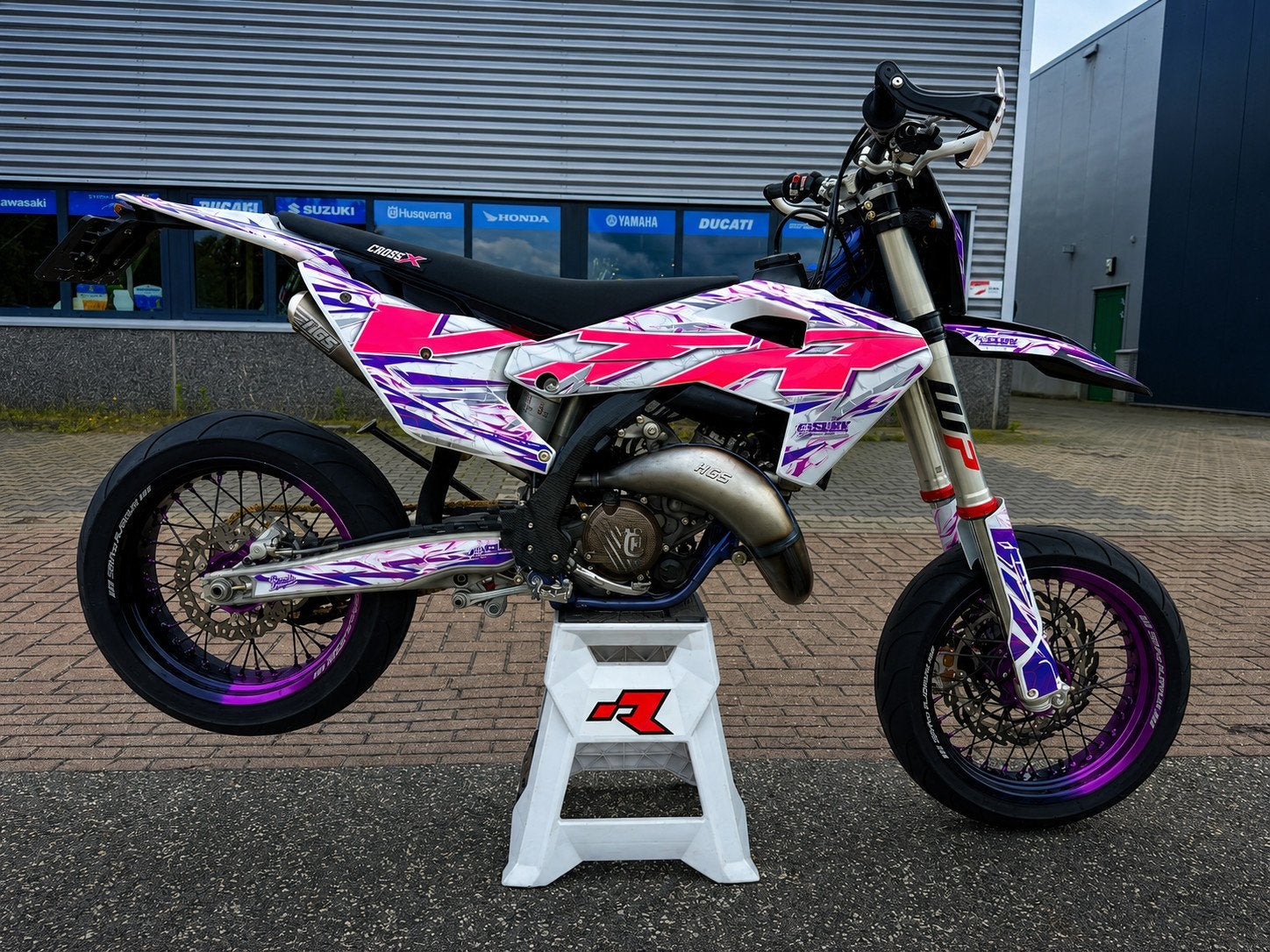 Husqvarna Te 125 A1 Supermoto Supermotard KTM Exc 2026, LED Verlichting, Ktm, Bedrijf, 125 cc