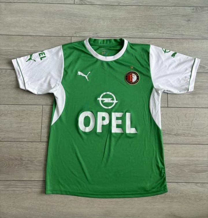Puma Feyenoord Voetbalshirt Groen Maat S, Kleding | Heren, Puma, Ophalen of Verzenden, Zo goed als nieuw, Voetbal
