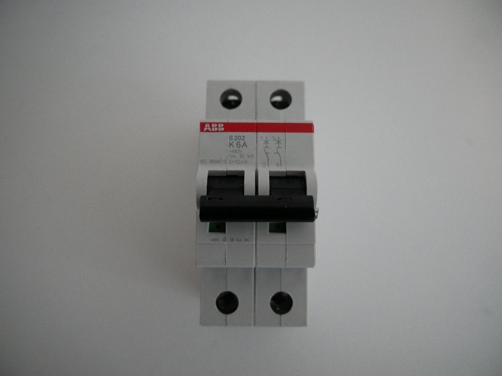 ABB Miniatuurschakelaar S202-K6A, Ophalen of Verzenden, Gebruikt