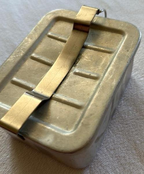 Vintage botervloot, Zilver, Ophalen of Verzenden, Metaal, Overige typen