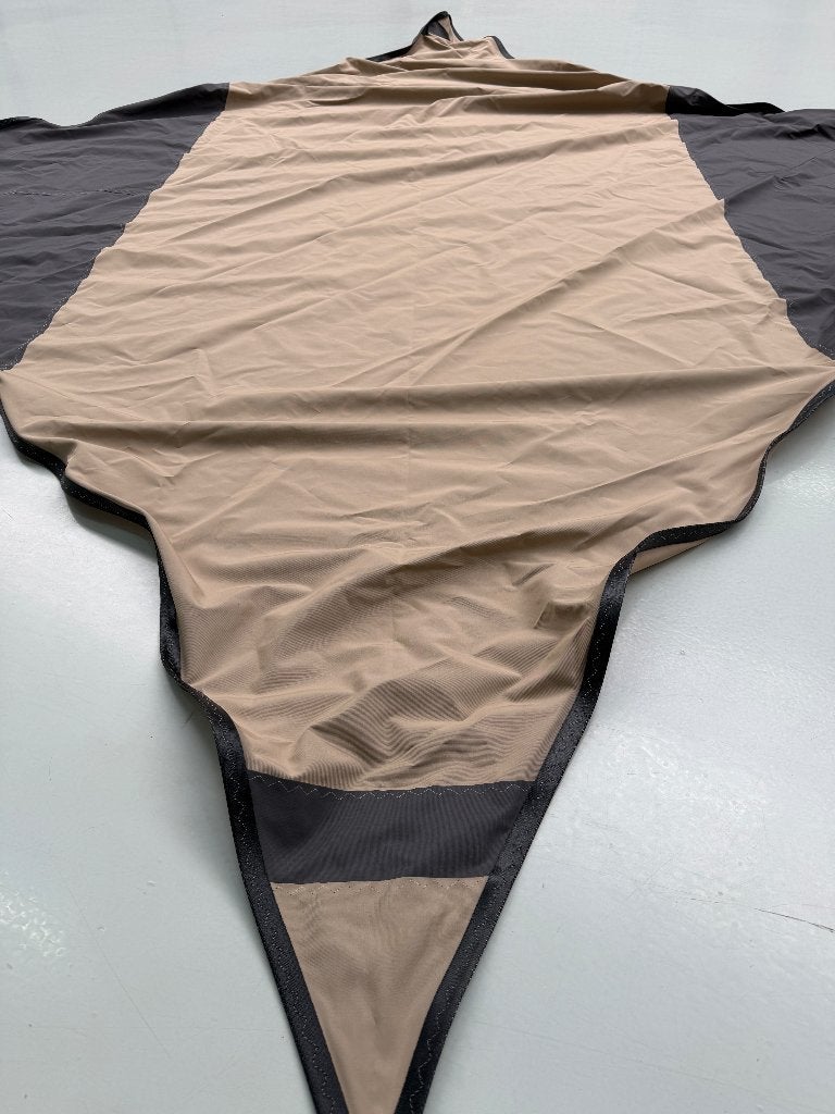 DEAL! Schaduwdoek WEATHER MAX 3,5x3,5m Antraciet – Nieuw, Ophalen, Overige typen, Minder dan 4 meter, Nieuw