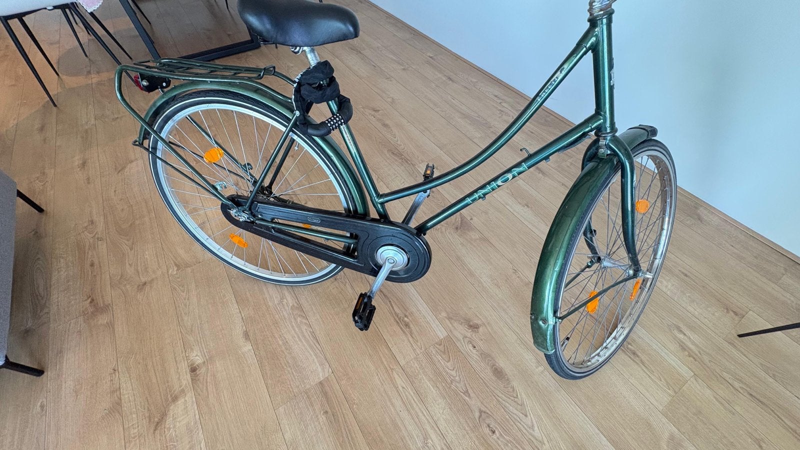 Union Damesfiets - Groen, Goede Staat, Overige merken, Terugtraprem, Versnellingen, Ophalen of Verzenden
