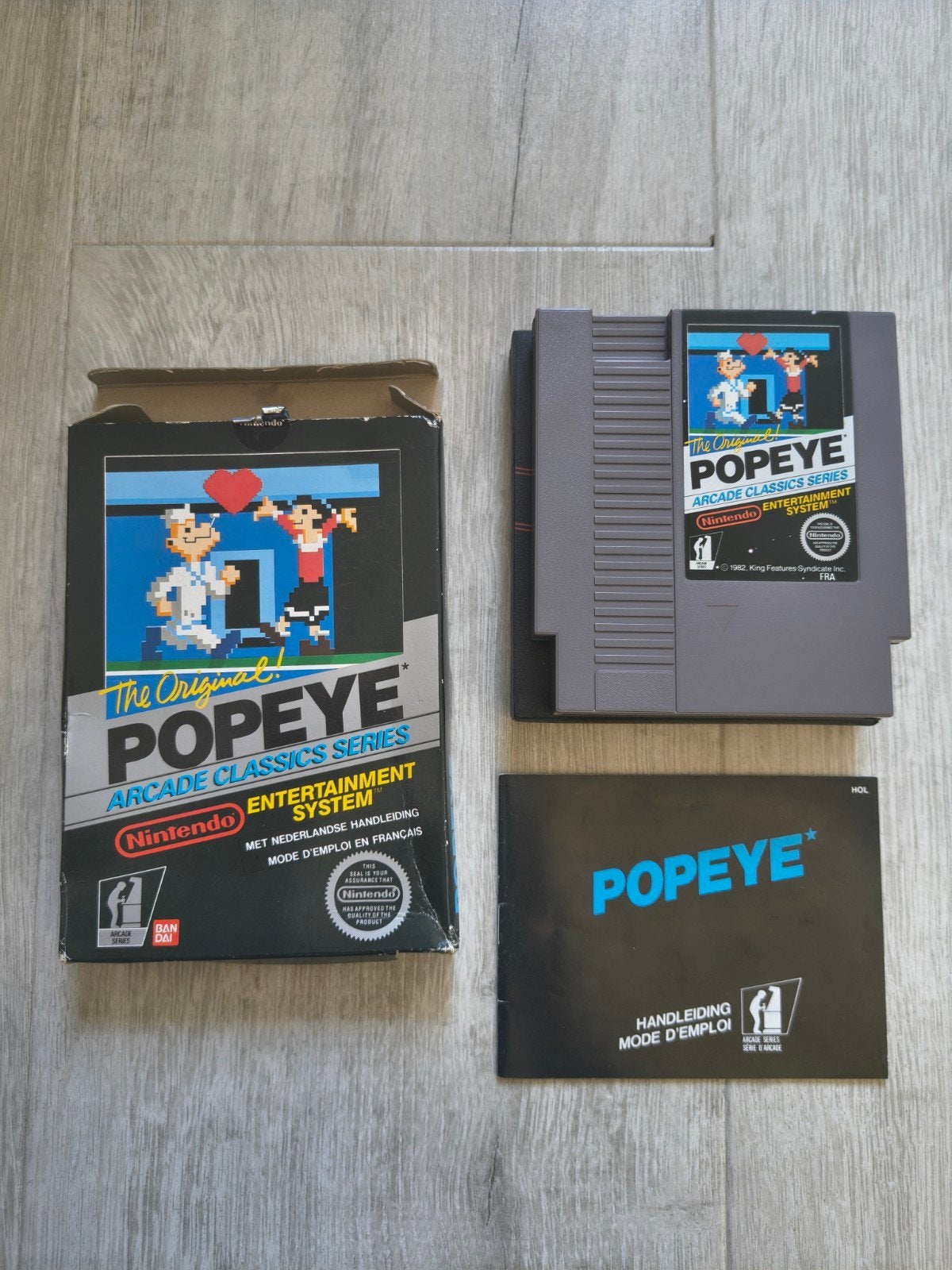 Popeye NES - The Original Arcade Classics Series, Gebruikt, 1 speler, Ophalen of Verzenden, Vanaf 3 jaar