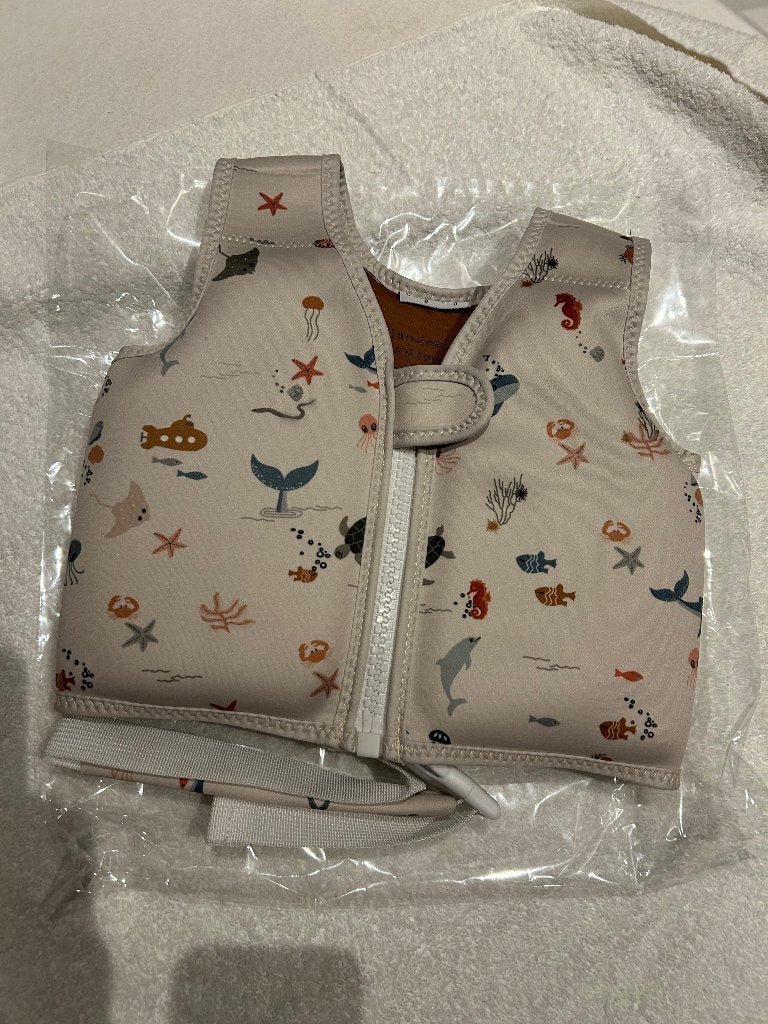 Zwemvest kinderen ByTootje oceaandiertjes print 2-4 jaar, Kinderen en Baby's, Kinderkleding | Kinder-zwemkleding, Ophalen, Maat 98
