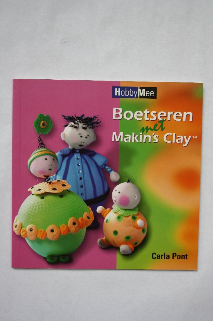 Boetseren met Makin's, Boeken, Verzenden, Nieuw, Kleien en Boetseren, Carla pont