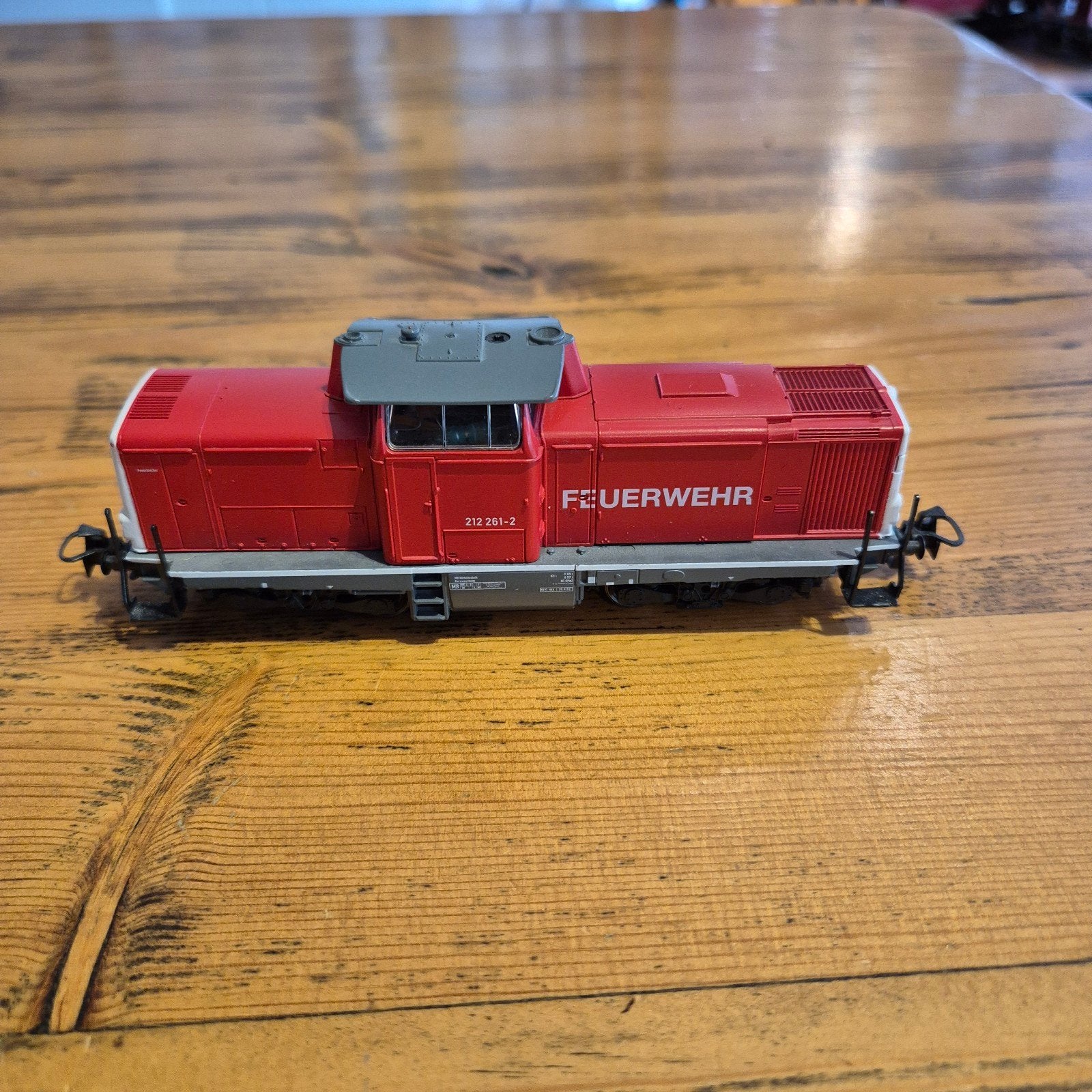 Märklin Locomotief uit set 29755 - Brandweer l, Wisselstroom, Locomotief, Ophalen of Verzenden, Zo goed als nieuw