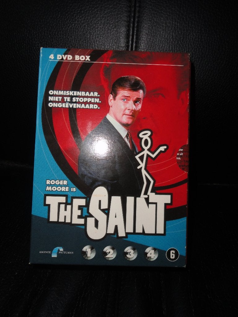 Roger Moore  -THE SAINT - 4dvd-box, Ophalen, Engels, Alle leeftijden, Nederlands