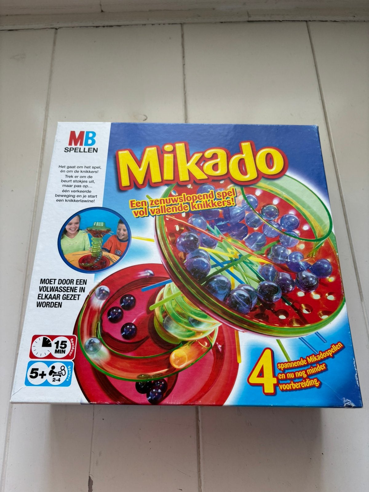 Mikado bordspel, Drie of vier spelers, Ophalen, Zo goed als nieuw