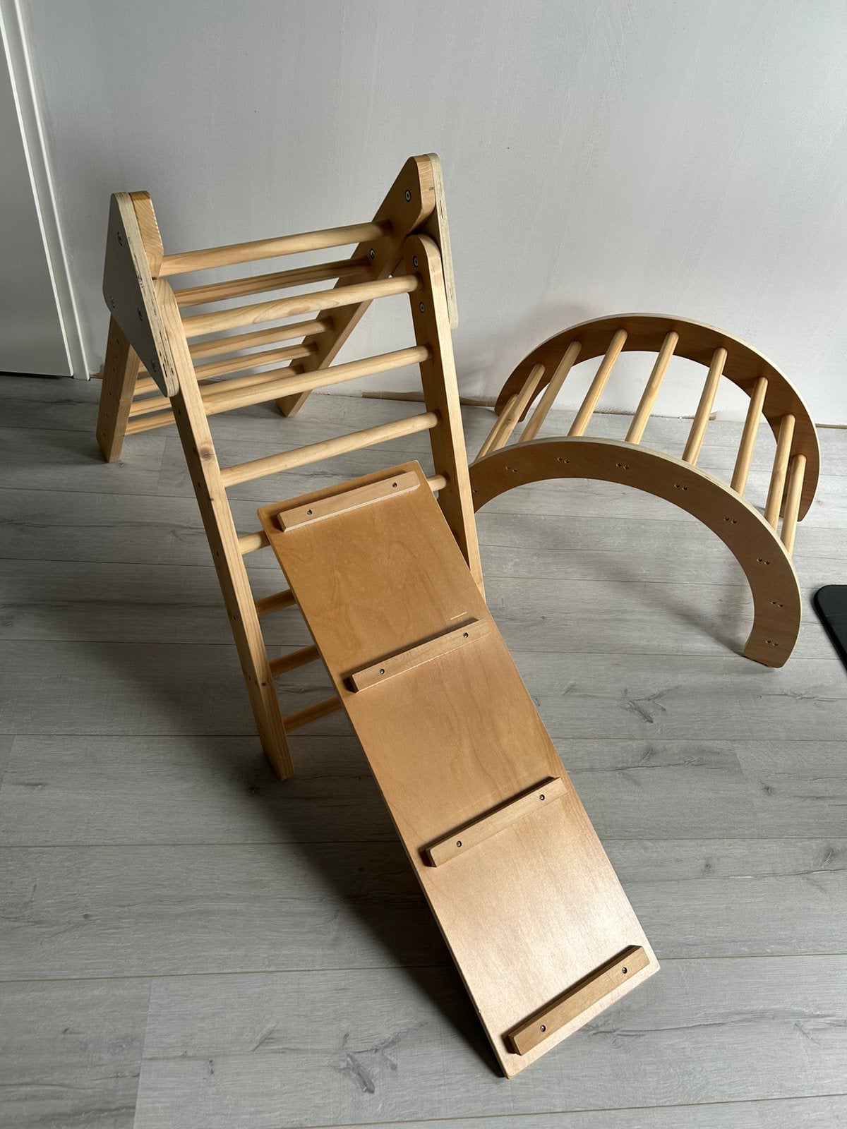 Houten klimrekken, Ophalen, Zo goed als nieuw