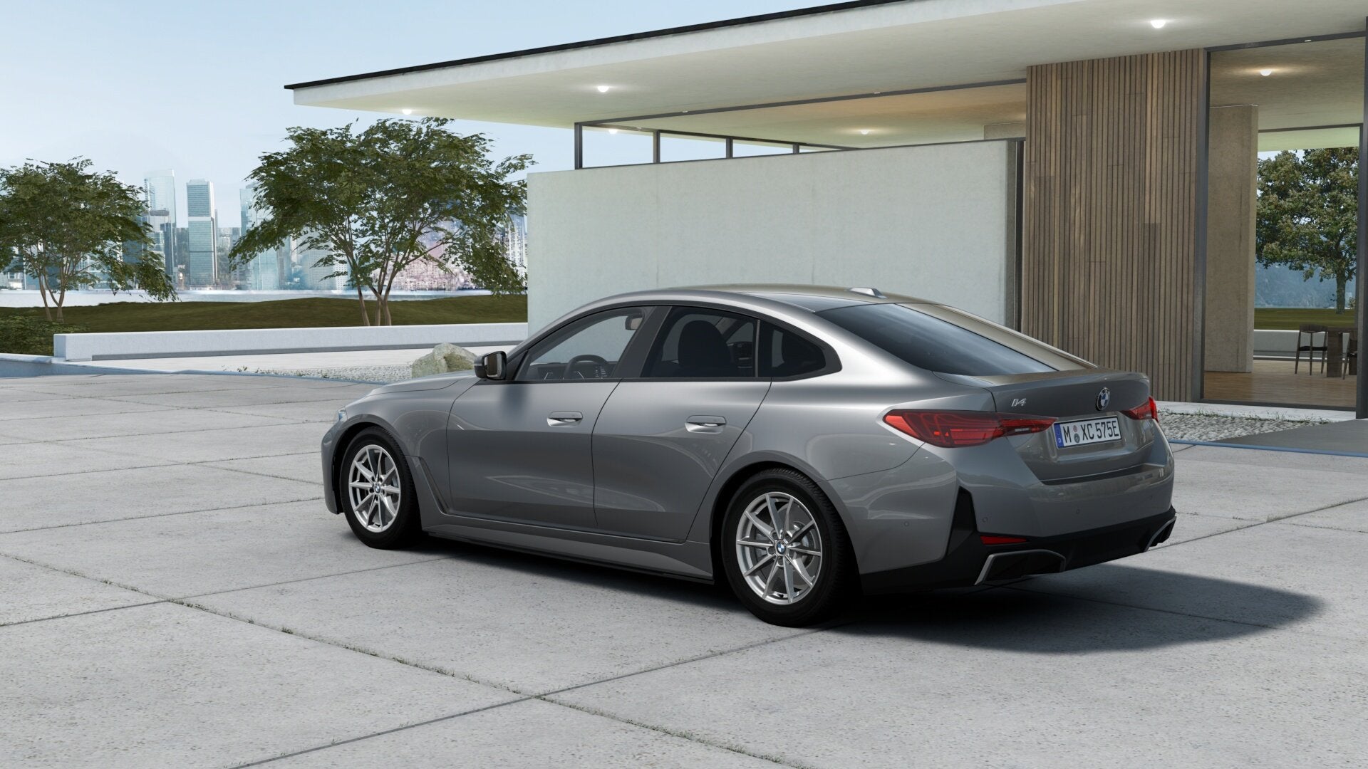 BMW i4 eDrive40 / Adaptieve LED / Comfort Access / Achteruit, Auto's, Dealer onderhouden, Achterwielaandrijving, Zwart, 2020 kg
