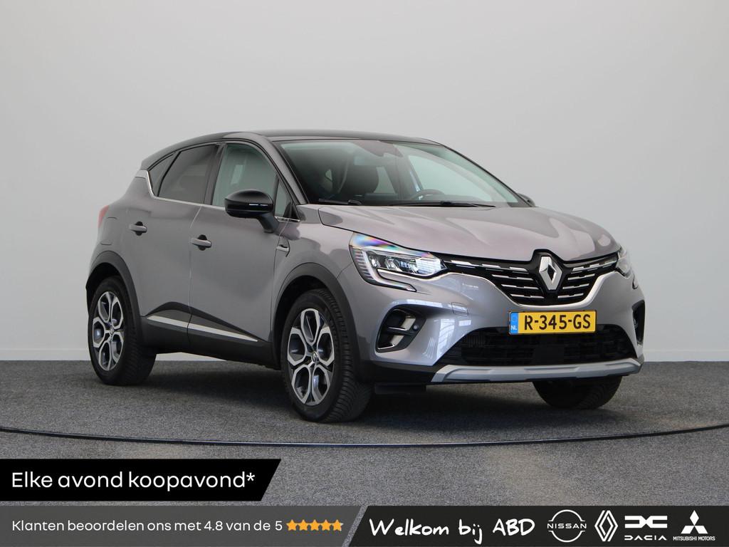 Renault Captur TCe 90pk Intens | Dealeronderhouden | Parkeer, Voorwielaandrijving, Gebruikt, Euro 6, Leder en Stof
