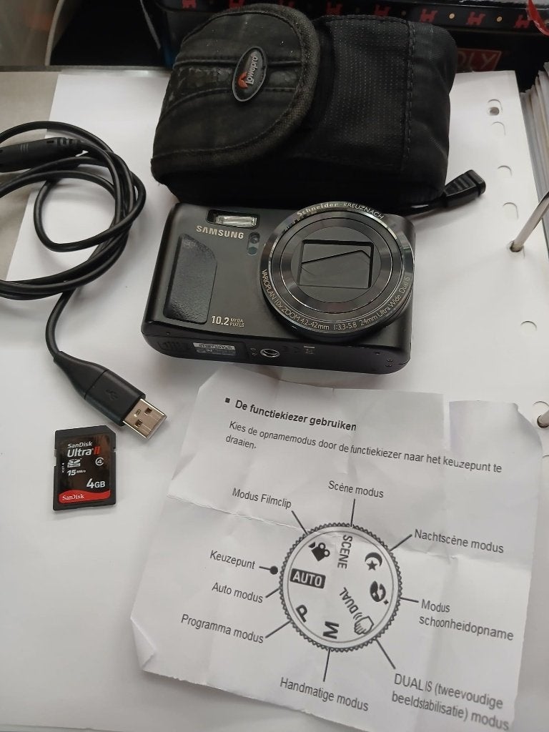 Fotocamera SAMSUNG WB500, Gebruikt, 10 megapixels, Ophalen of Verzenden, Compactcamera