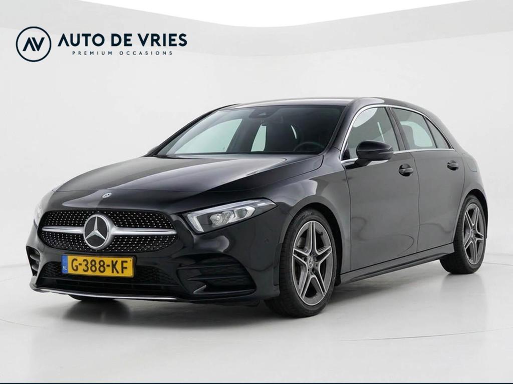 Mercedes A-klasse 180 Automaat Business Solution AMG | Carpl, Gebruikt, 4 cilinders, Zwart, Origineel Nederlands