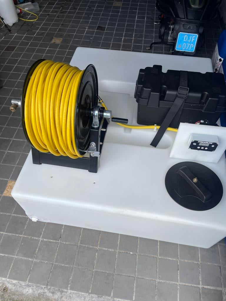 Zgan Compact compleet telewash /tuckerpole syteem, Doe-het-zelf en Verbouw, Reinigingsmachines, Ophalen, Zo goed als nieuw