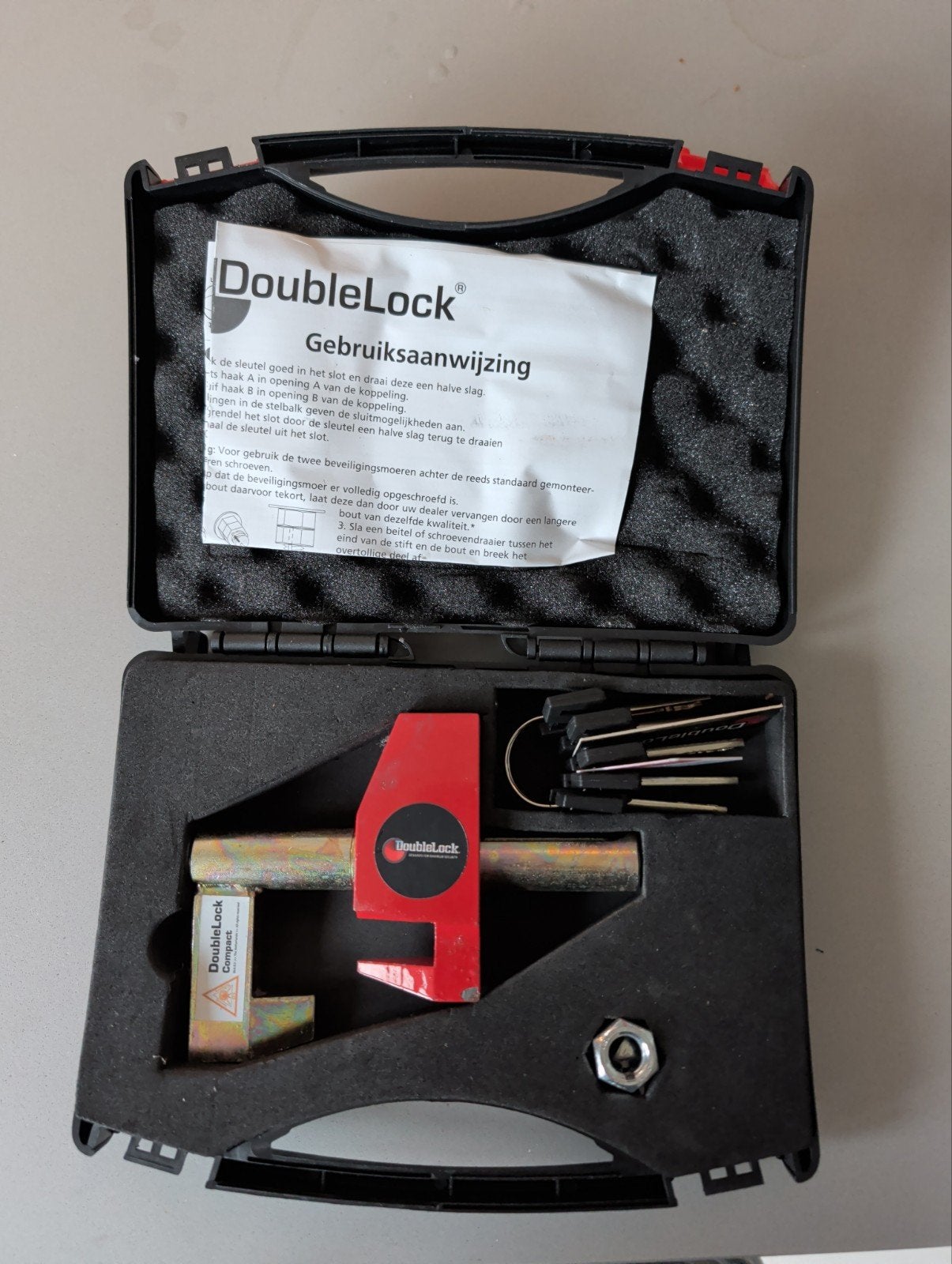 DoubleLock Compact Eagle Dissel slot, Auto diversen, Ophalen, Zo goed als nieuw