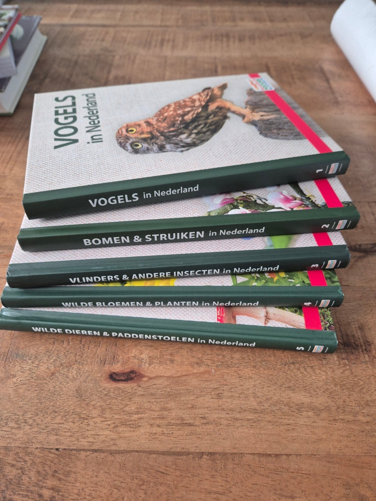 Natuur in Nederland boekenreeks (5 delen), Boeken, Ophalen, Zo goed als nieuw, Natuur algemeen, Onbekend