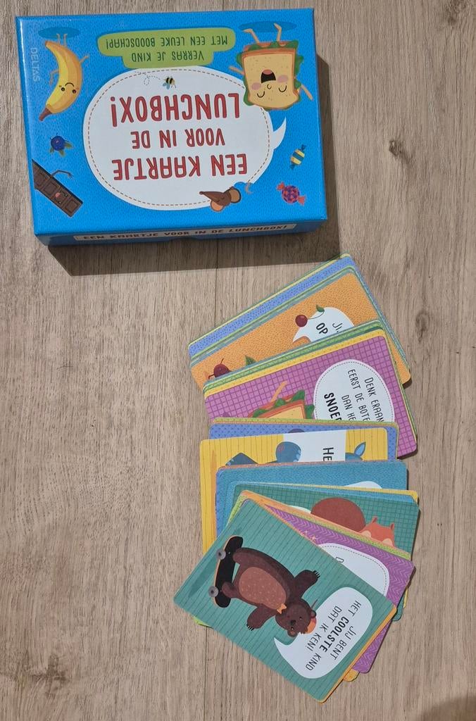 46 kaartjes nieuw voor in de lunchbox, Ophalen of Verzenden, Nieuw
