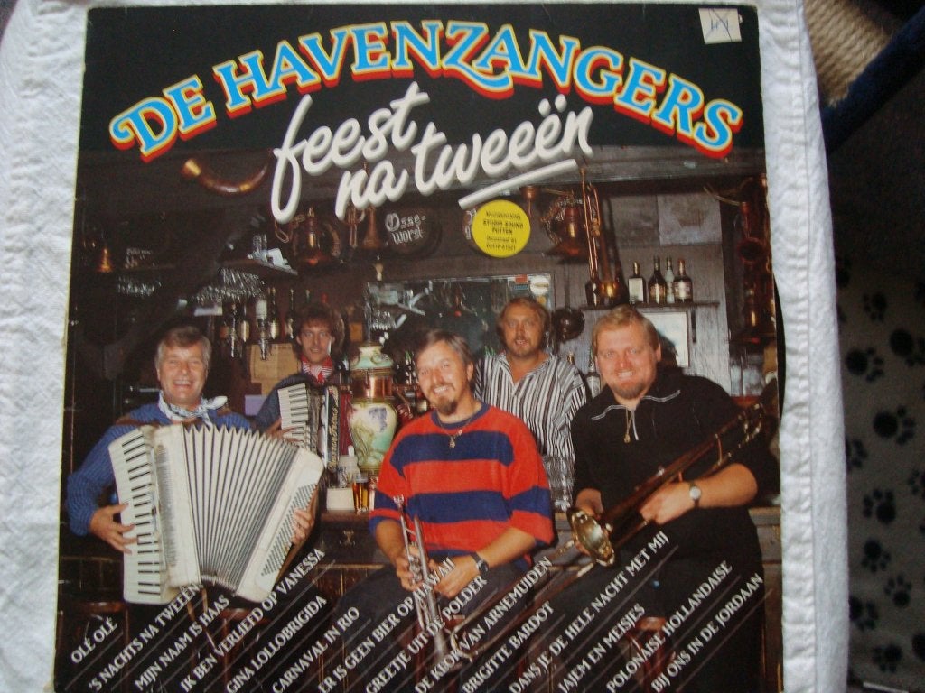 De havenzangers feest na tweeén, Ophalen of Verzenden, Zo goed als nieuw, 12 inch, Levenslied of Smartlap