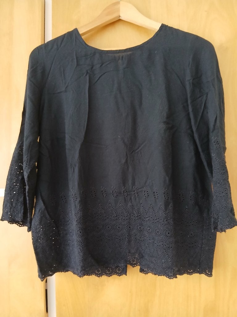 top dames, Kleding | Dames, Maat 38/40 (M), H&M, Zwart, Ophalen of Verzenden