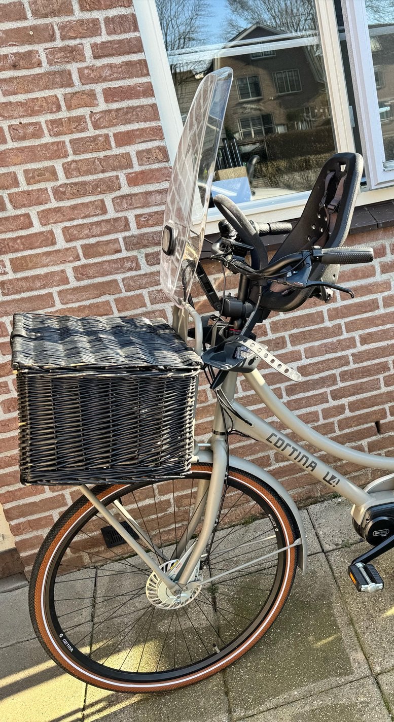 Yepp fiets voorzitje, Ophalen, Gebruikt, Voetsteuntjes, Voorzitje