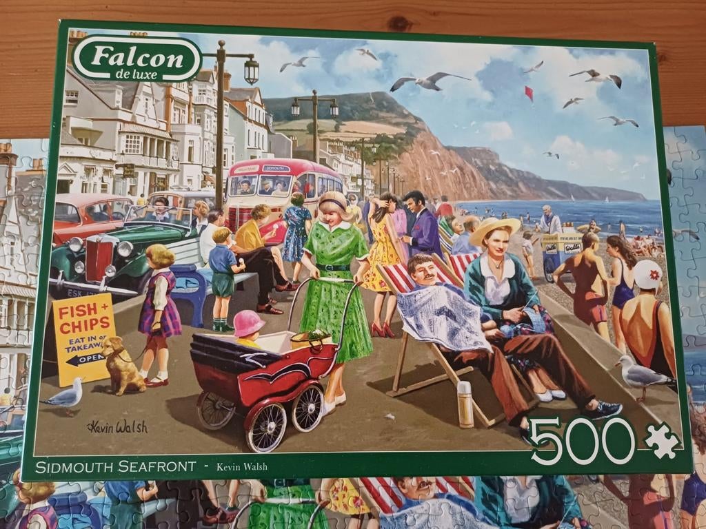 Falcon Puzzel 500 stukjes, Ophalen of Verzenden, 500 t/m 1500 stukjes, Zo goed als nieuw