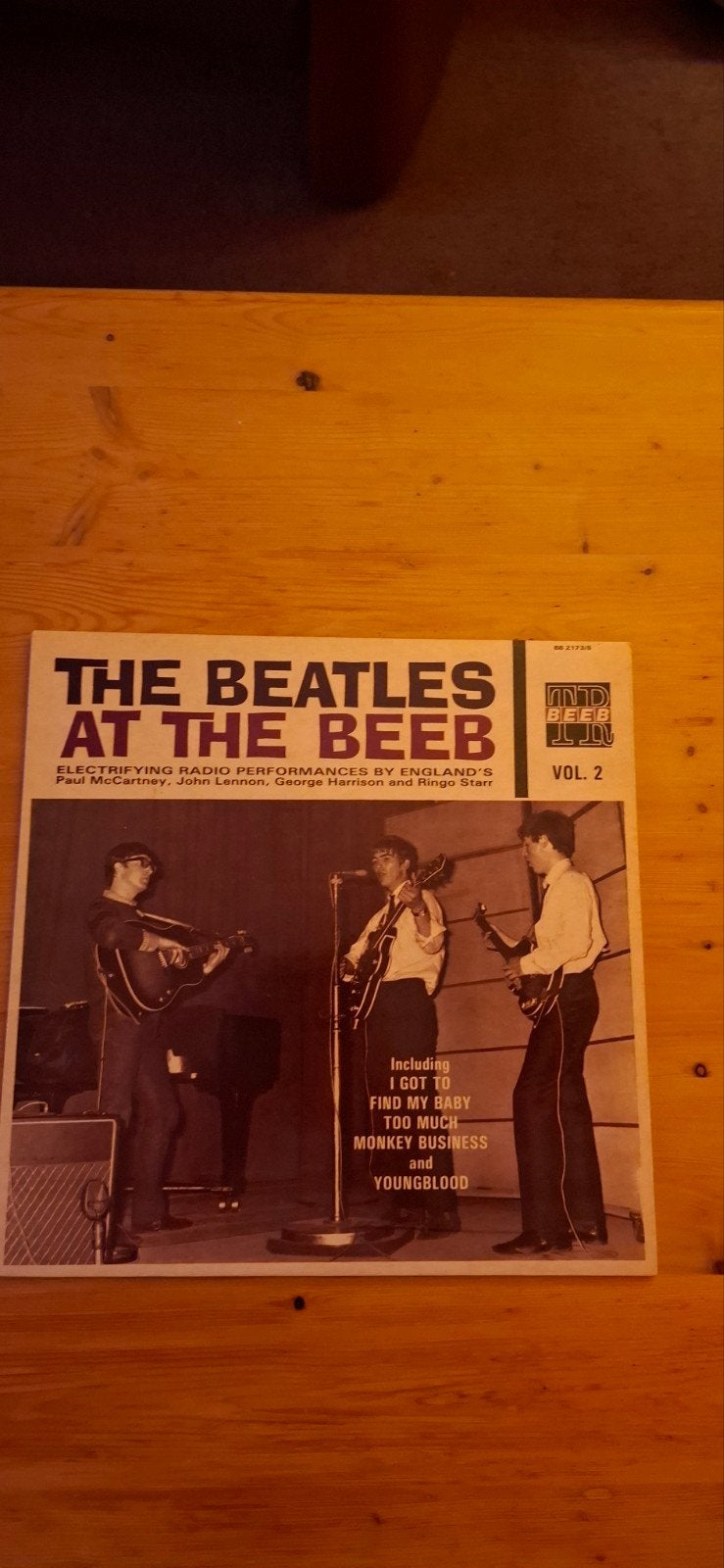 Zeldzame The Beatles 'At The Beeb' Vol. 2 Bootleg LP, LP, Rock, Gebruikt, Ophalen of Verzenden