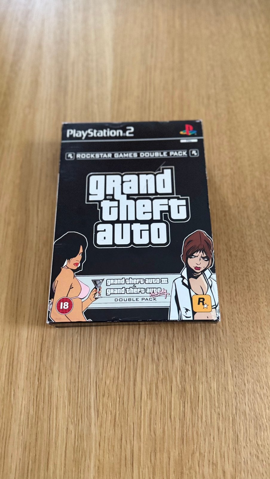 Grand Theft Auto (GTA) Double Pack (3 en Vice City) Ps2, Spelcomputers en Games, Ophalen of Verzenden