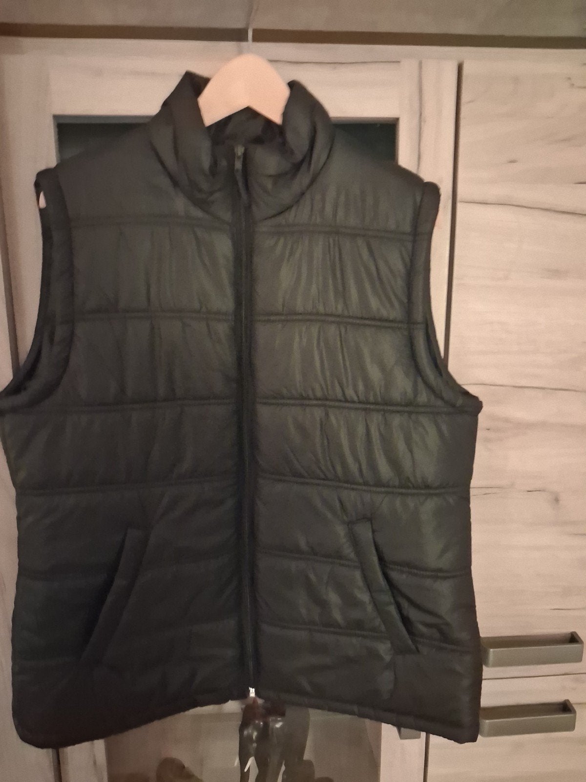 Zwarte gewatteerde bodywarmer, Kleding | Dames, Ophalen, Zwart, Maat 46/48 (XL) of groter, Onbekend