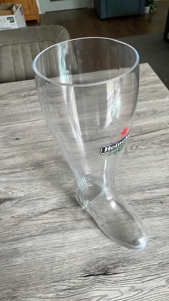Heineken bierlaars, Verzamelen, Biermerken, Ophalen of Verzenden, Zo goed als nieuw, Glas of Glazen, Heineken