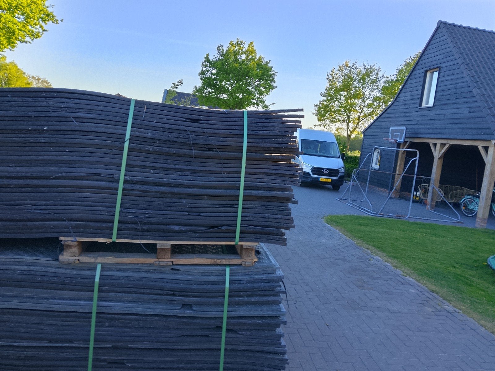 Kunststof rijplaten b keus 55 ex btw per stuk 3 bij 1 nieuw, Tuin en Terras, Ophalen, Minder dan 180 cm, Planken