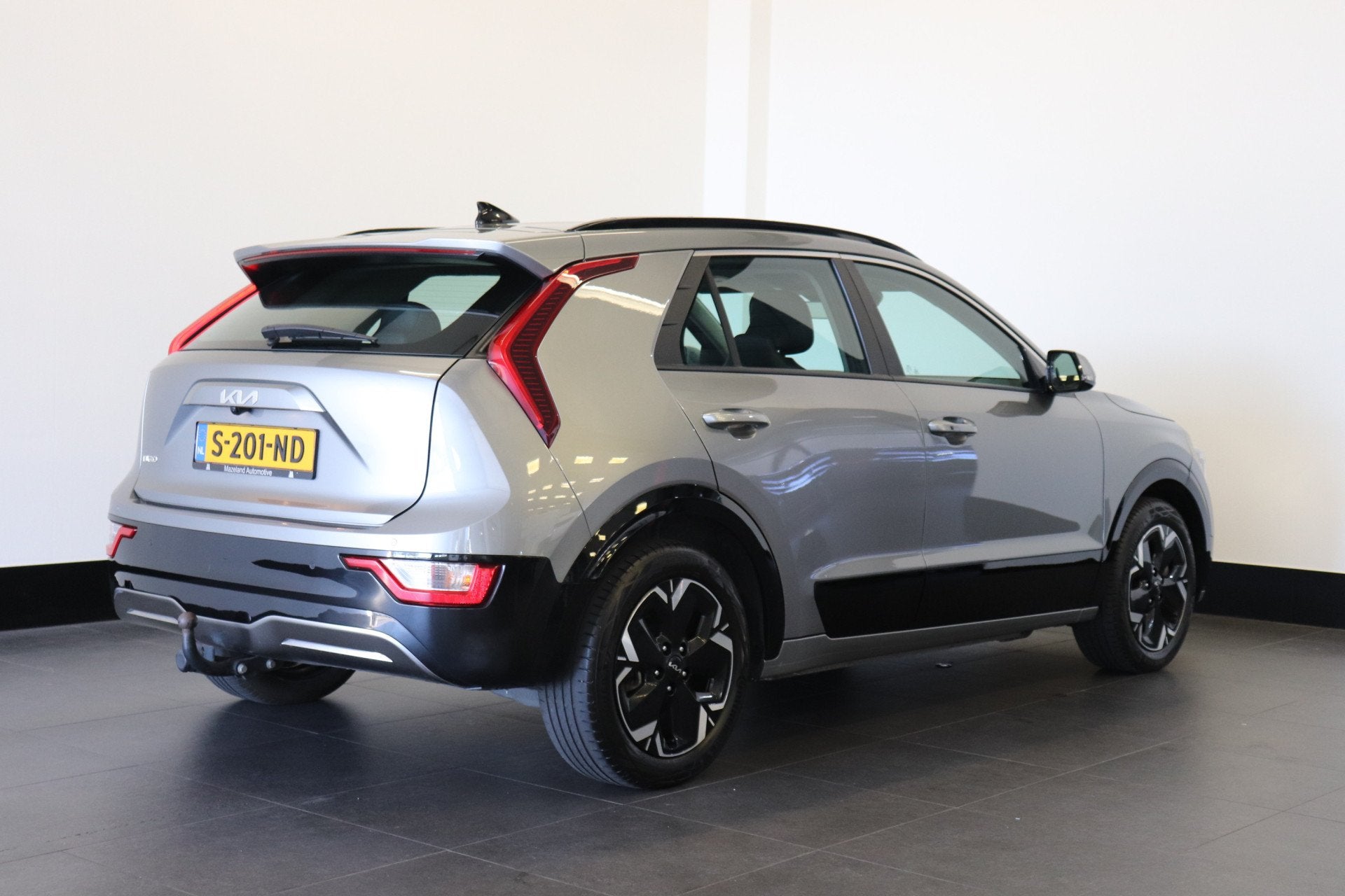 Kia Niro EV DynamicLine 64.8 kWh | ACC | Camera | Stoelverw., Auto's, 1657 kg, Leder en Stof, Origineel Nederlands, 370 min