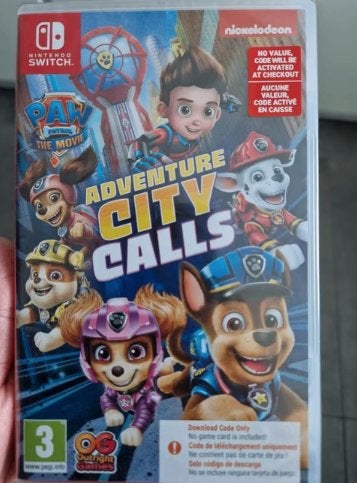 Paw Patrol: Adventure City Calls - Nintendo Switch, Spelcomputers en Games, Games | Nintendo Switch, 1 speler, Nieuw, Vanaf 3 jaar