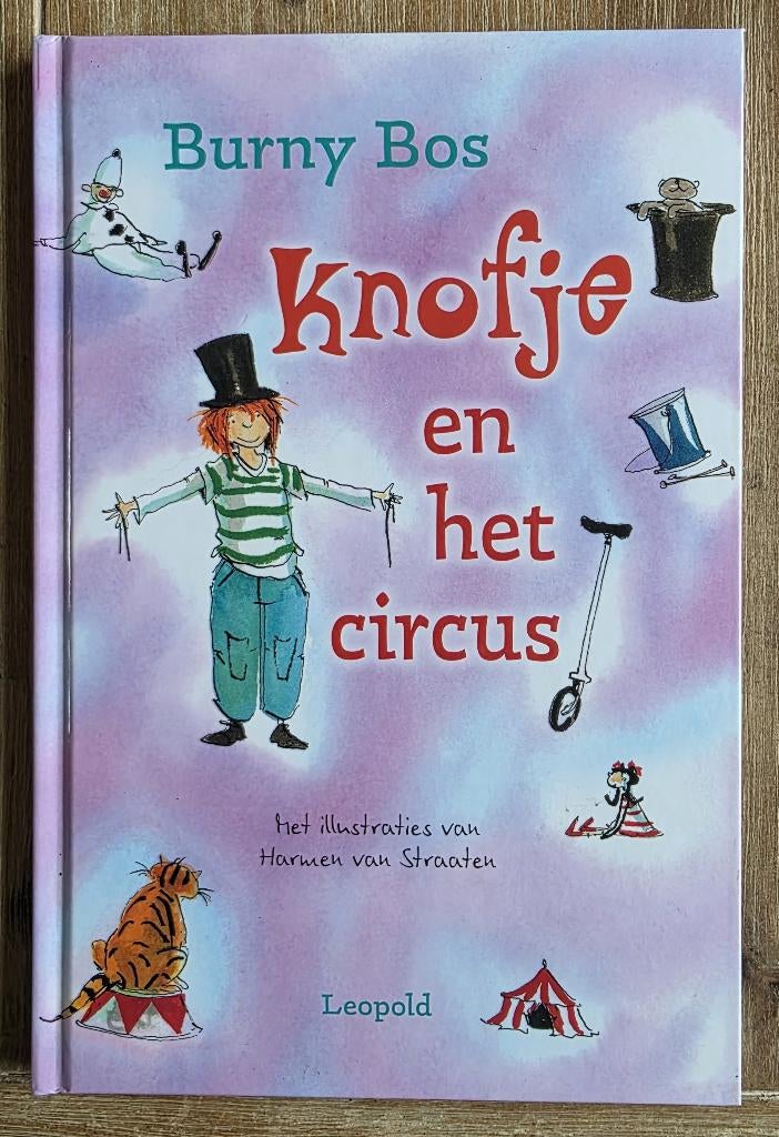 Knofje en het circus - Burny Bos , Fictie algemeen, Jongen of Meisje, Ophalen of Verzenden, Zo goed als nieuw