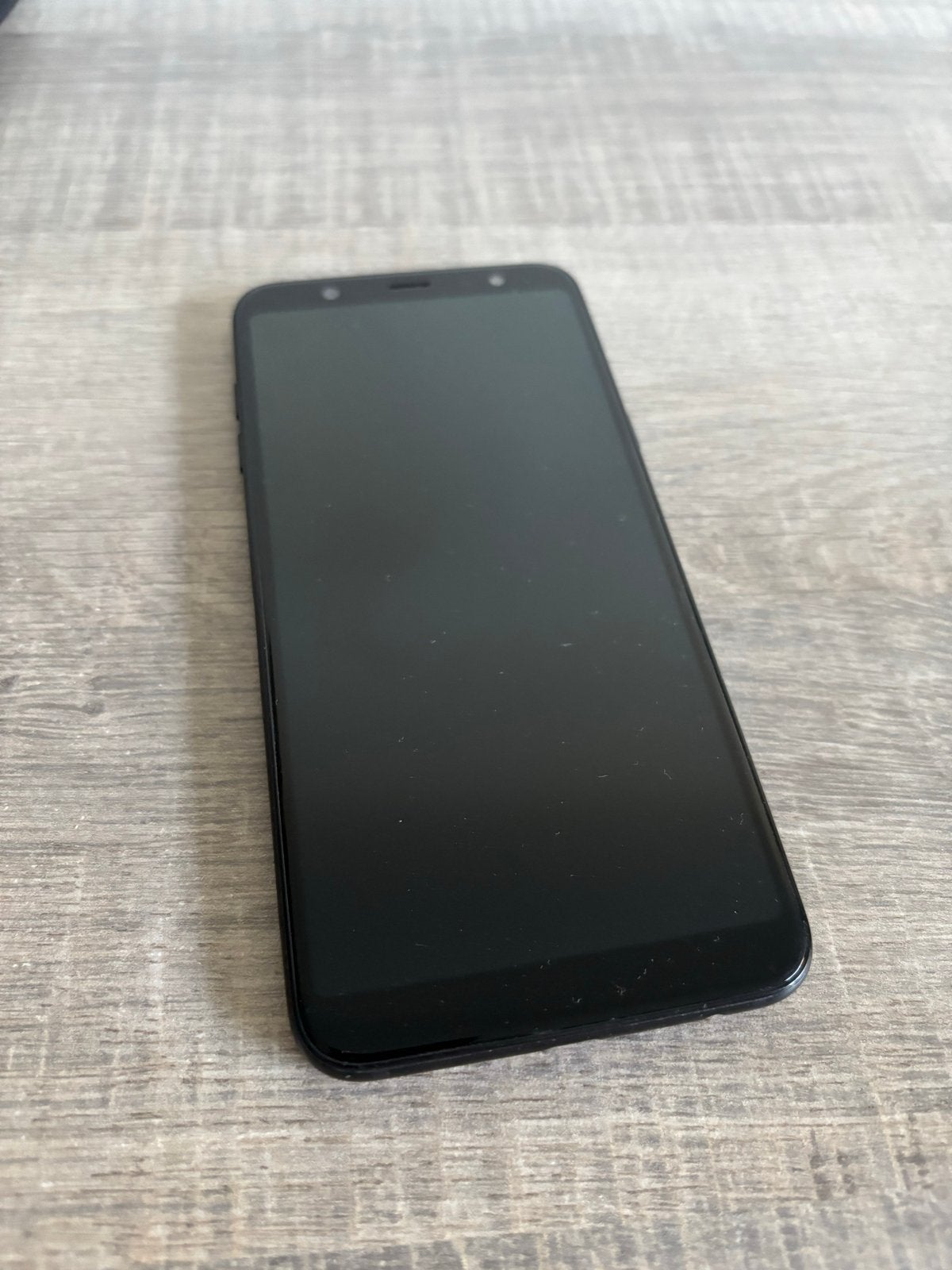 Samsung Galaxy A6 Zwart, Zwart, Ophalen of Verzenden, Zo goed als nieuw, Zonder simlock