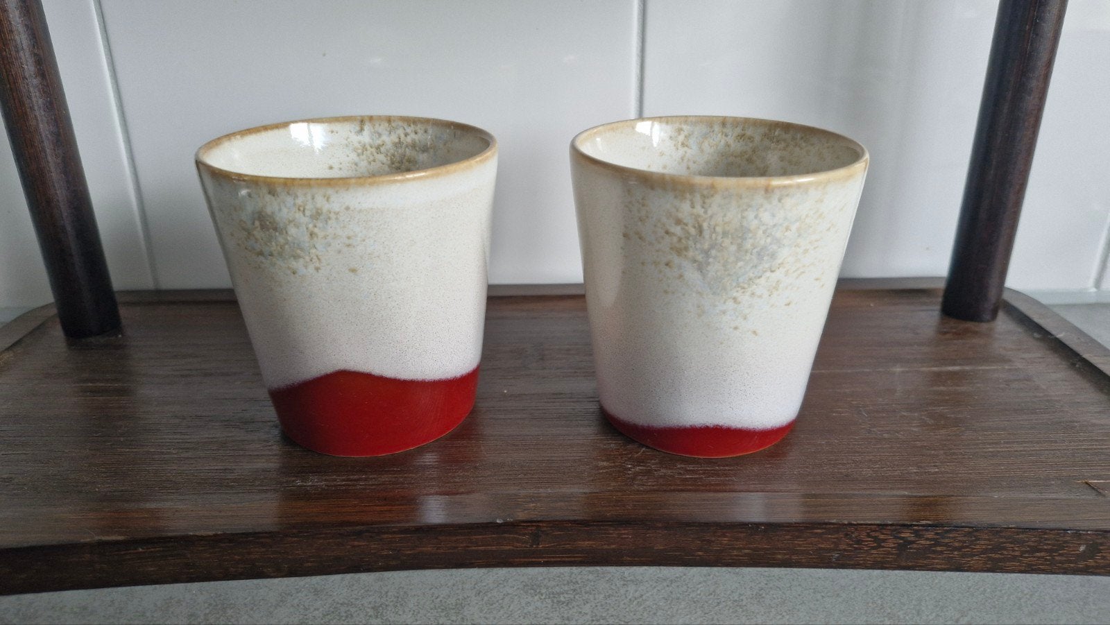 hk kiving 70 's koffiemokken, Ophalen, Kunststof, Rond, Nieuw