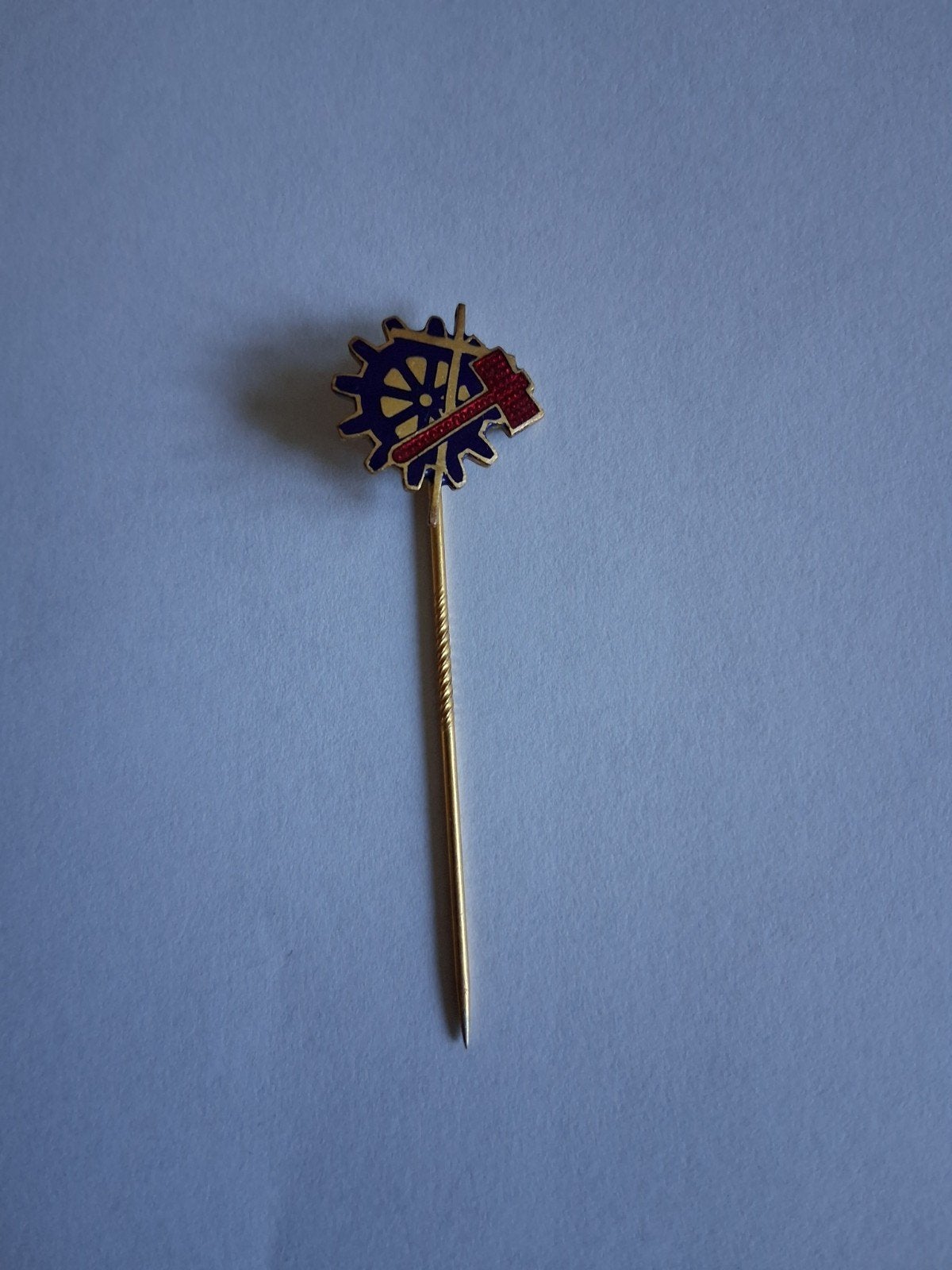 Revers speld Katholieke Arbeiders Bond 1945 KAB, Ophalen of Verzenden
