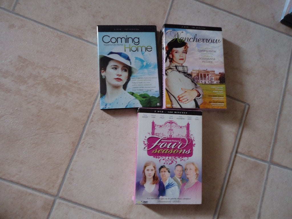 Rosamunde Pilcher - miniseries - boekverfilmingen 3x, Nederlands, Vanaf 9 jaar, Gebruikt, Engels