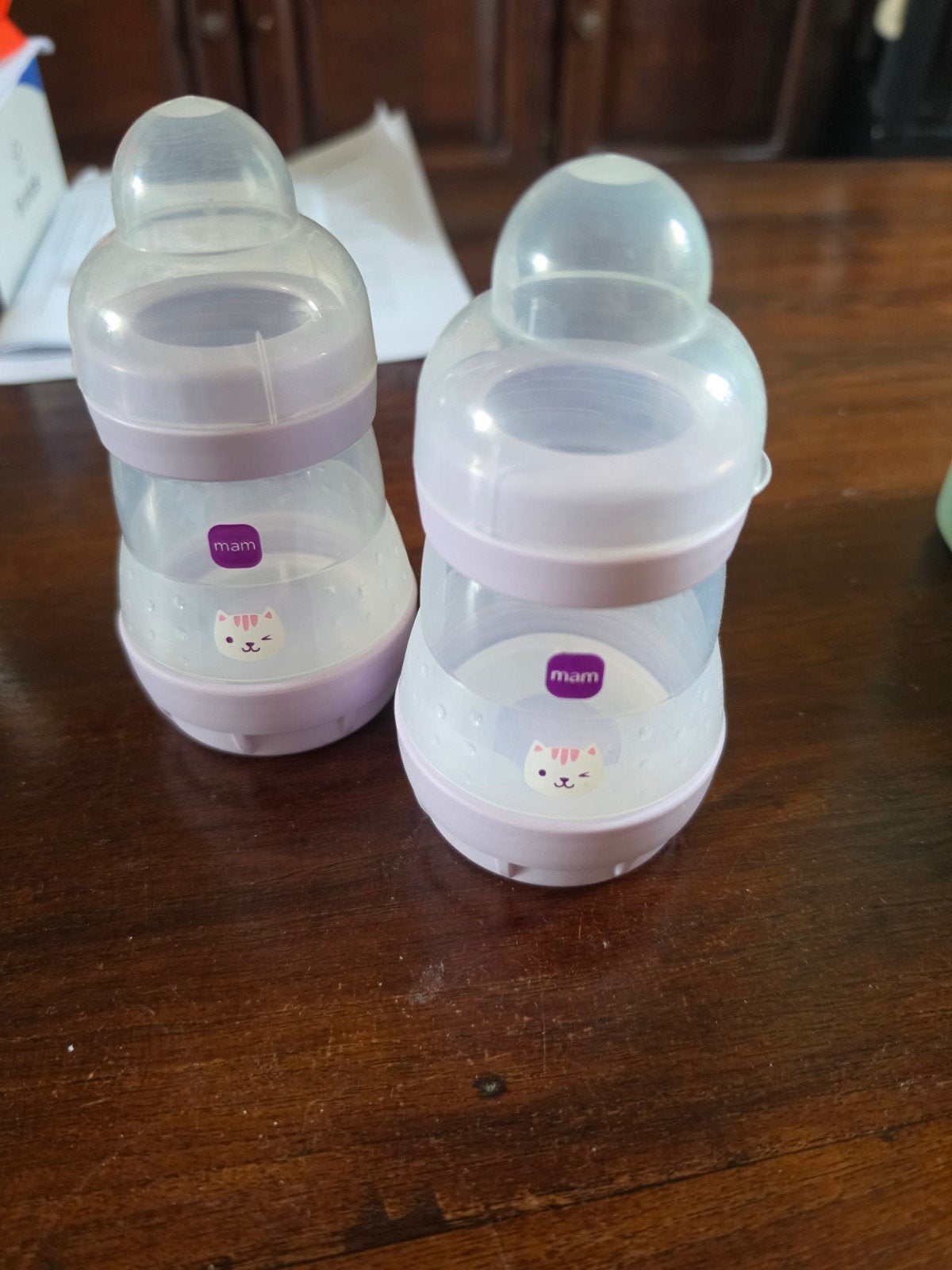MAM Babyflessen 160 ml - Zo goed als nieuw, Ophalen of Verzenden, Zo goed als nieuw, Babyfles, Overige merken