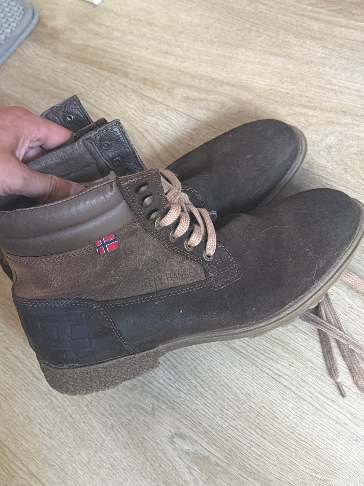 Helly Hansen boots maat 44 - Amsterdam West, Ophalen, Gedragen, Bruin, Boots