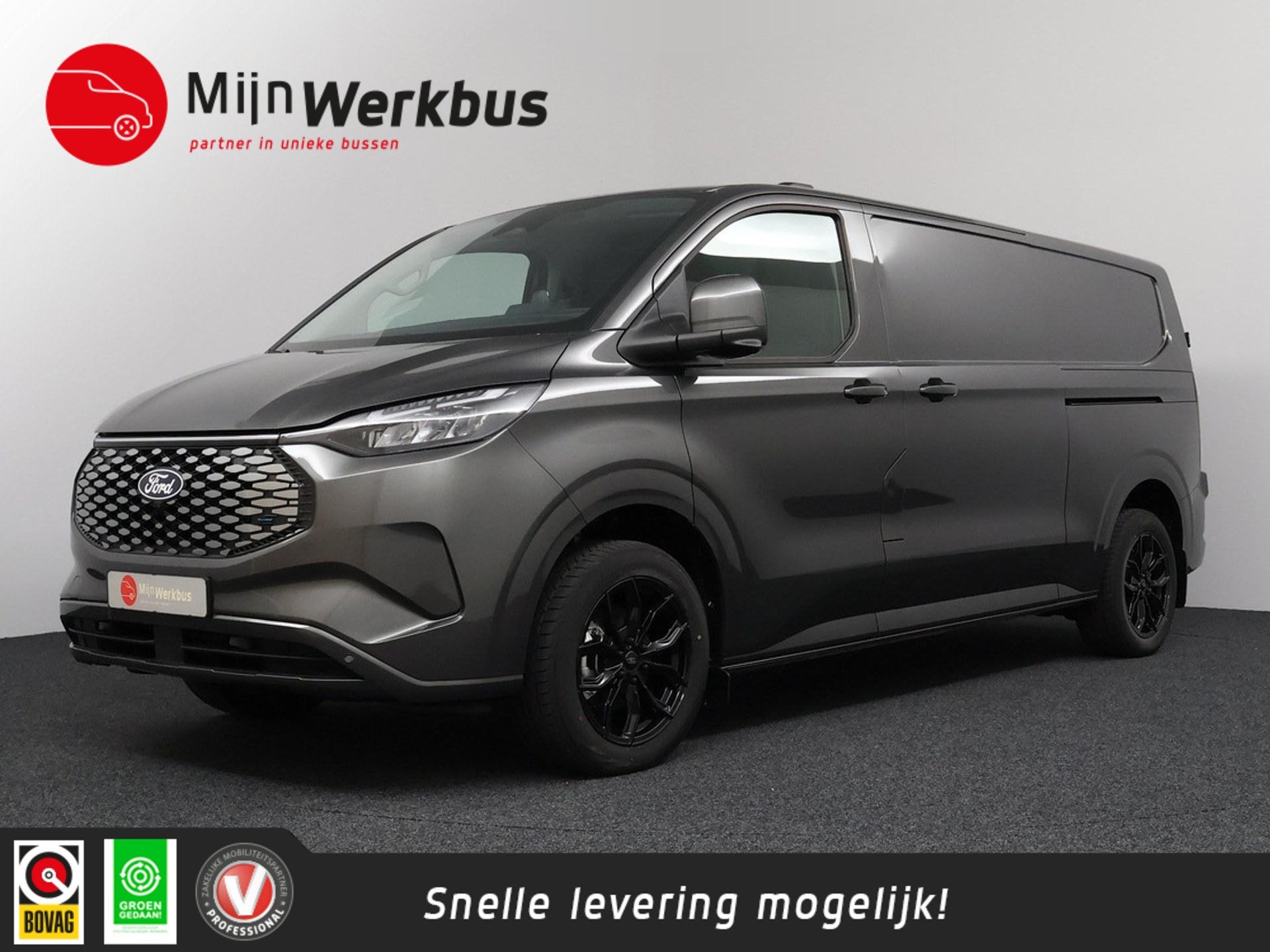 Ford E-Transit Custom 340 L2H1 Limited 71 kWh | 2X Schuif |, Automaat, 71 kWh, 470 min, 218 pk