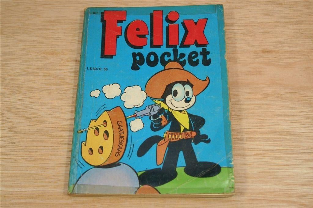 Felix Pocket — Vintage Stripverhalen [1976], Boeken, Stripboeken, Eén stripboek, Ophalen of Verzenden, Gelezen