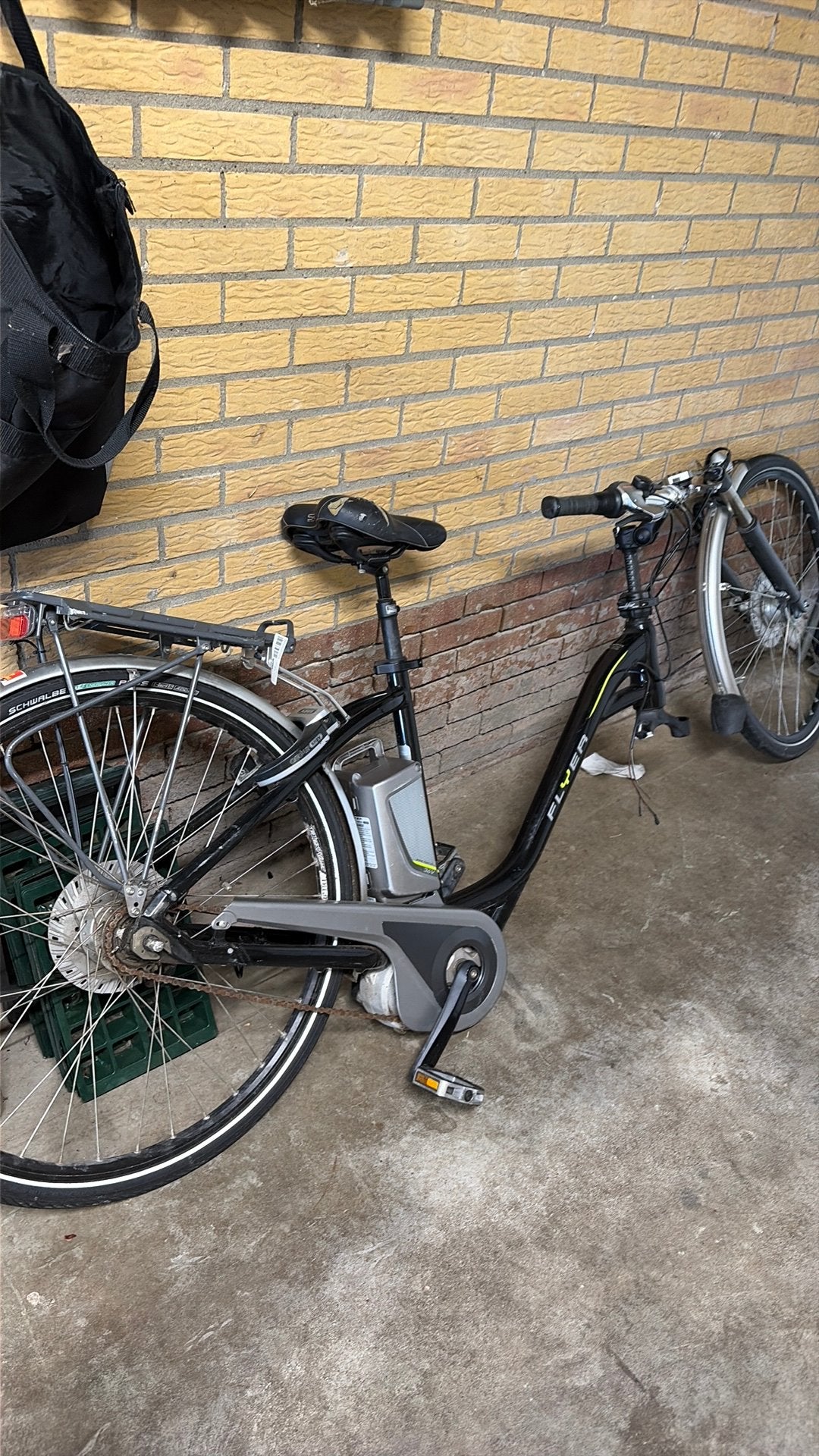 Electrische fiets met kapotte voorvork, Ophalen, Zo goed als nieuw, 1 kind