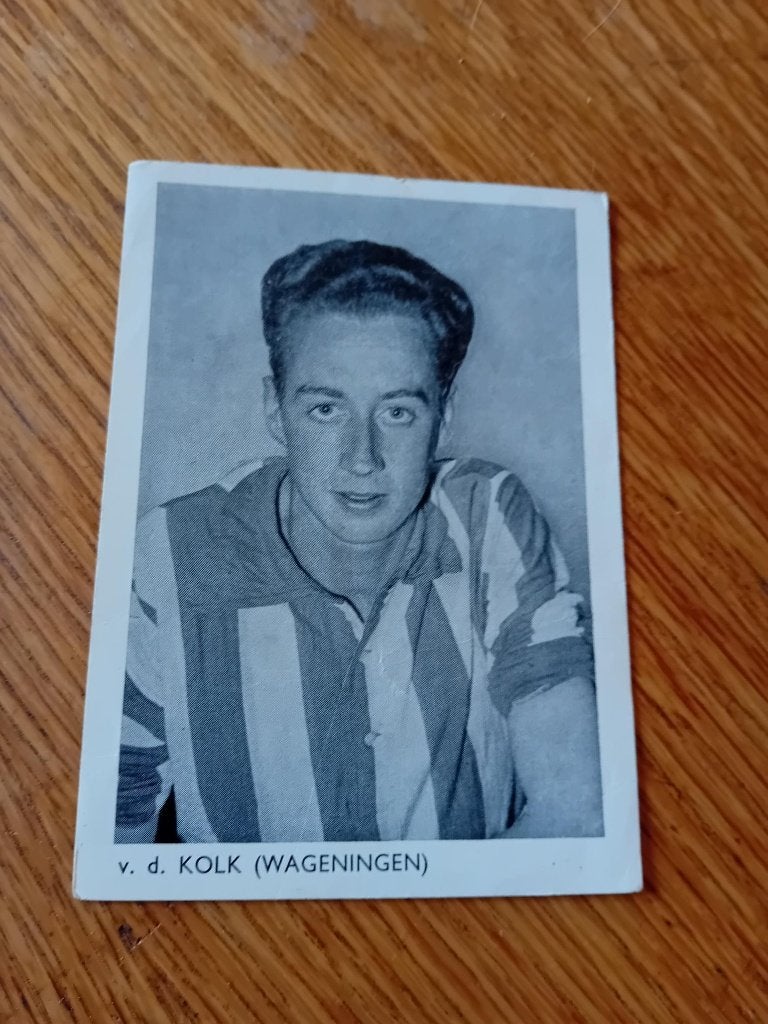 Fotokaart v.d. Kolk - Wageningen, Verzamelen, Foto's en Prenten, Ophalen of Verzenden, Voor 1940, Zo goed als nieuw, Overige onderwerpen
