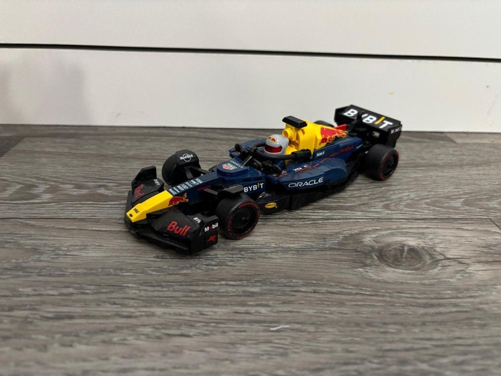 77243 Speed Champions Oracle Red Bull Racing RB20 F1, Lego, Zo goed als nieuw, Complete set, Compleet