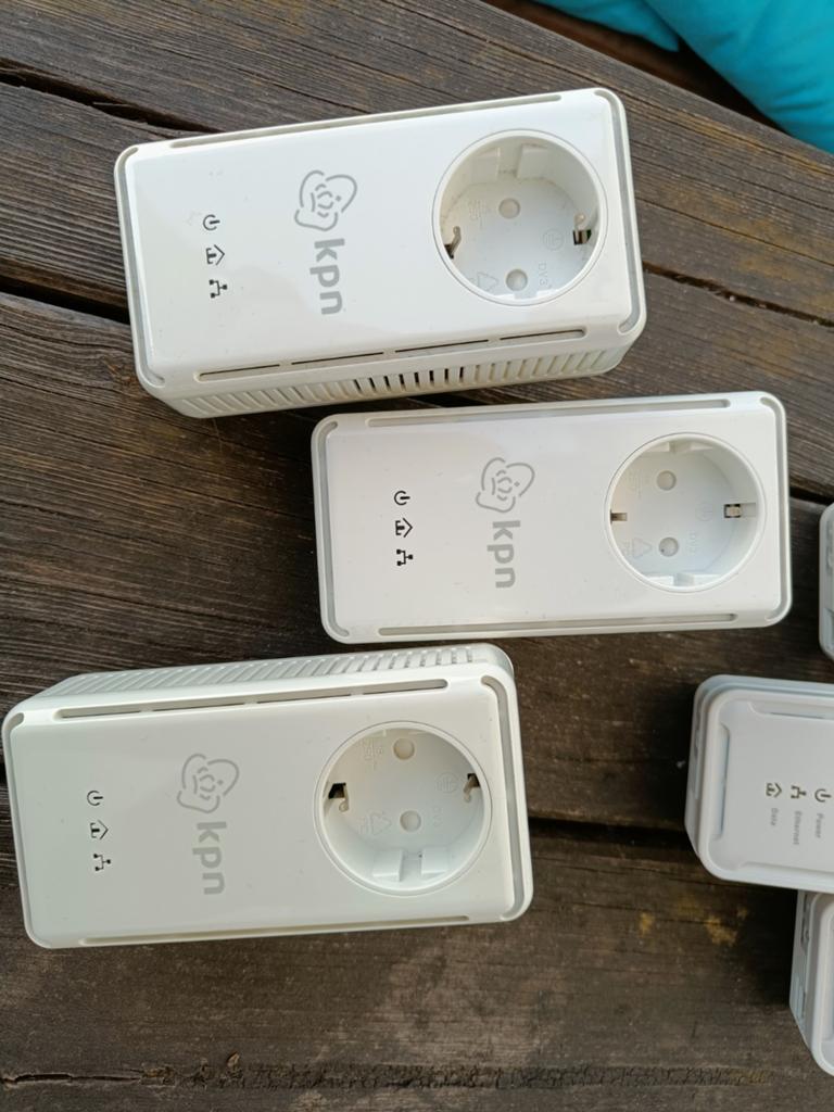 KPN stroomnet adaptors 3 stuks!, Ophalen, Nieuw, KPN