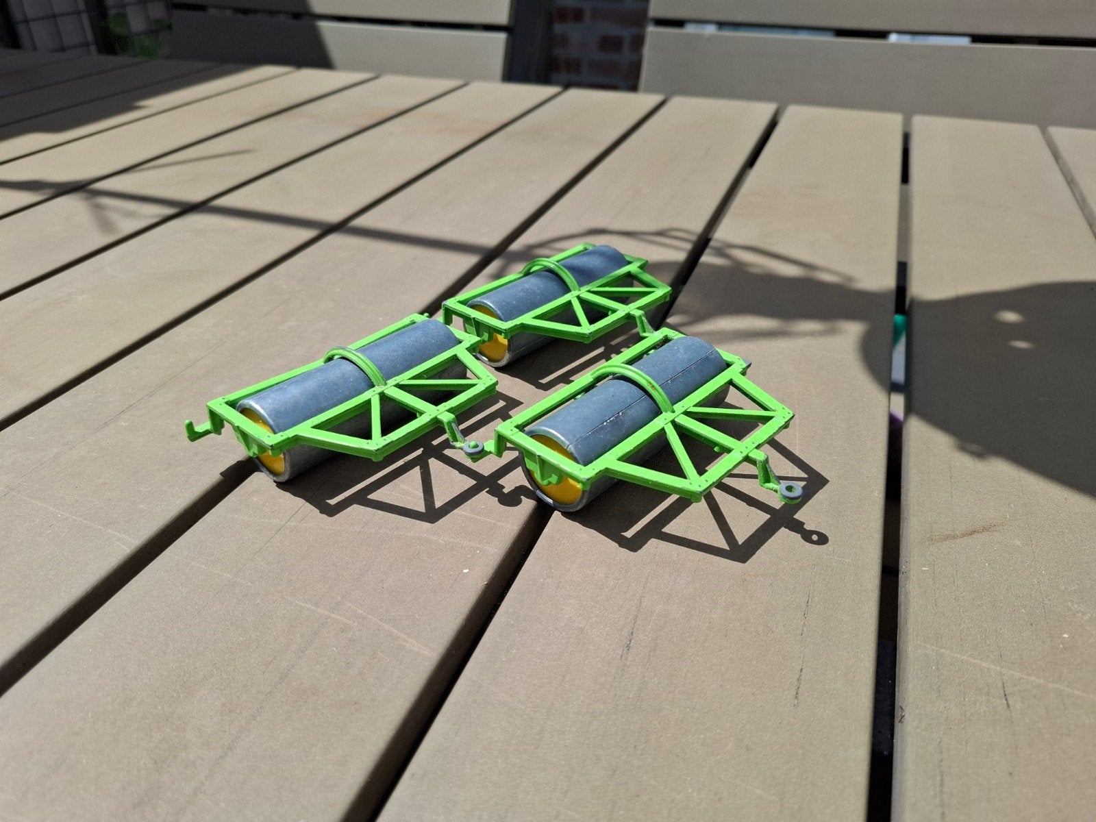 Siku Grasrol (3 stuks) - Perfect voor je modelboerderij, Gebruikt, 1:50 of kleiner, Overige typen, Ophalen