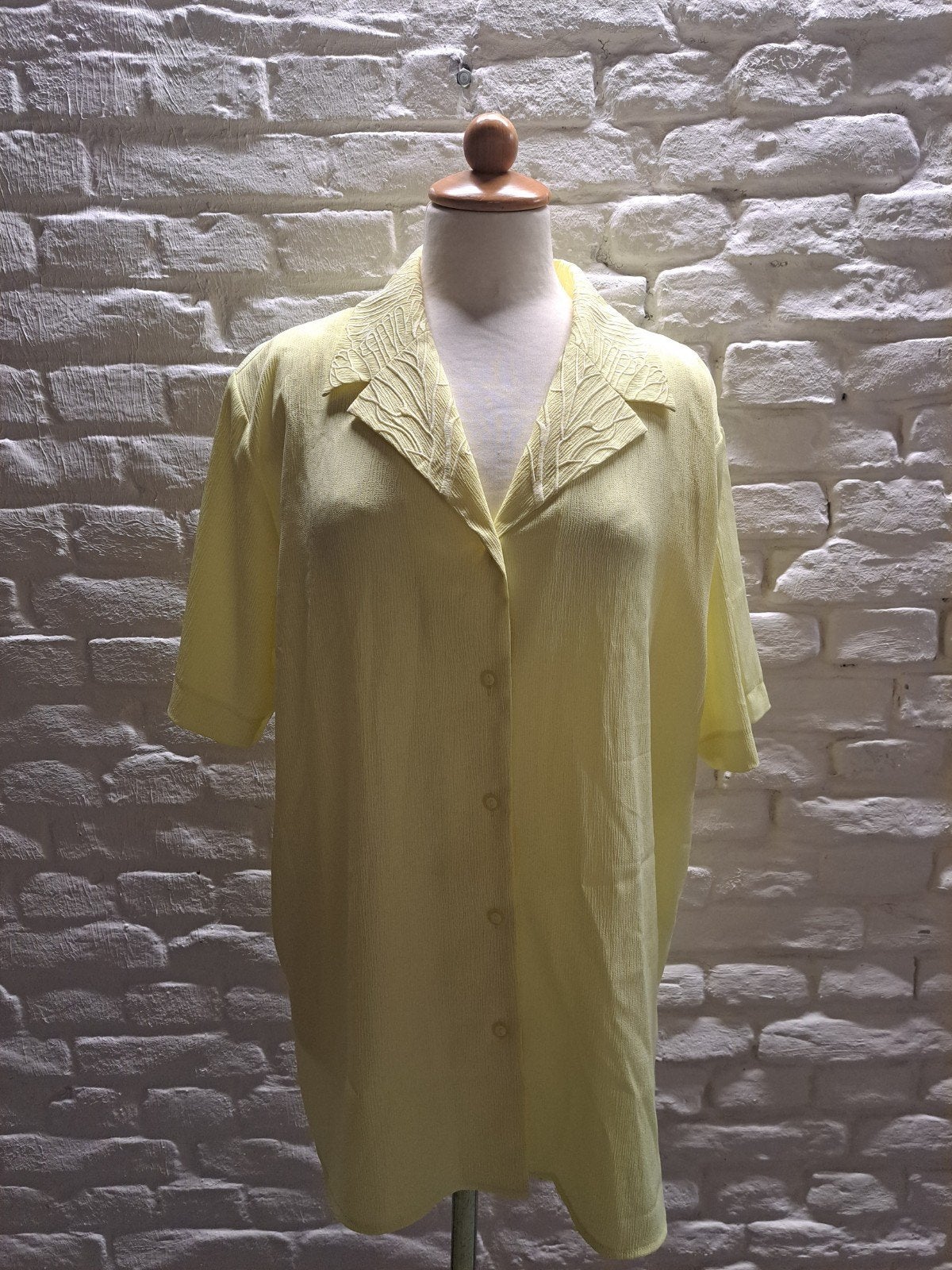 Oscar B Gele Blouse Maat 44, Kleding | Dames, Verzenden, Geel, Maat 42/44 (L), Oscar B