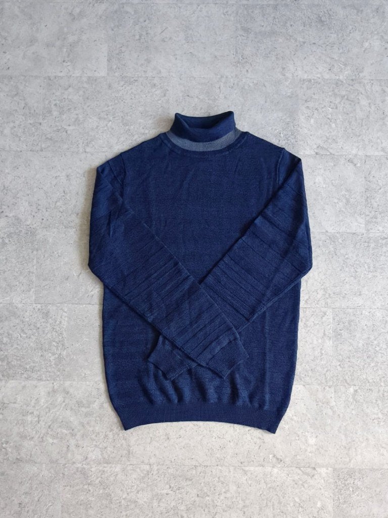 A Fish Named Fred trui., Maat 52/54 (L), Blauw, Nieuw, A Fish Named Fred