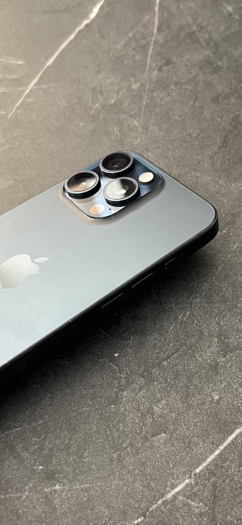 Apple iPhone 15 Pro Max 512GB - Blue Titanium - Unlocked, Telecommunicatie, 512 GB, Gebruikt, 89 %, IPhone 15 Pro Max